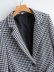 wholesale lace-up waist single-breasted suit lapel blazer NSAM6311