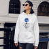 autumn and winter women s popular astronaut street casual hooded sweater NSSN1863