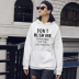 Street Casual Hooded Sweater Hot Letters NSSN1880