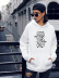 autumn and winter women s street casual hooded sweater letter printing NSSN1881