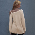 hot sale autumn and winter style loose-fitting commuter pullover long-sleeved  NSAL1907
