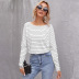 Hot Sale Autumn Casual Women s Round Neck Striped Long Sleeve T-Shirt Top NSAL1955
