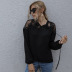 autumn casual urban casual polyester pullover round neck loose women s T-shirt NSAL2081
