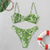 sexy printed split bikini swimsuit  NSHL2216