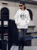  autumn and winter women s casual letter hooded sweater NSSN2263