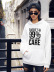  autumn and winter women s popular letter printing casual hooded sweater NSSN2273