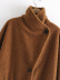 nueva chaqueta retro suelta de piel sintética de felpa de manga larga de otoño e invierno NSAM2280