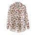  thin long-sleeved loose temperament blouse shirt NSAM2281
