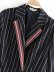 autumn contrast color retro British style striped women s blazer  NSAM2300