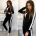 Women S Zipper Long-sleeved Sports Casual Sweater Suit NSYF2154