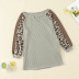 suéter con estampado de leopardo de moda para mujer NSSI2332