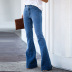  high waist high stretch bootcut pants slim jeans  NSSI2344