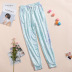 women s cropped trousers new gradient color printing Slim women s overalls  NSSI2407