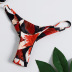 nuevo traje de baño de bikini dividido estampado sexy triángulo anudado traje de baño de mujer NSHL2511