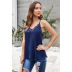sling vest women s summer loose V-neck lace ice silk camisole top NSSI2551