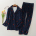 New Korean velvet pajamas two-piece suit   NSMR7794