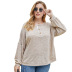 Original plus size casual loose blouse NSQH7837