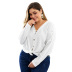 new women s plus size sweater long sleeve top  NSQH7852