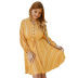 spring long-sleeved dress  NSQH7904