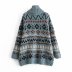 Fashion winter jacquard turtleneck sweater  NSAM8086