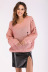 Loose hedging seahorse hair thin sweater NSCX8098