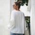 women s long-sleeved sweater V-neck sexy top NSDY8198