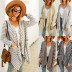 women s new striped long sleeves sweater coat  NSDY8270