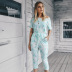 summer knitted women s casual jumpsuit NSDY8304