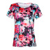 round neck short sleeve printing casual home service  NSKX8476