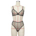 new lingerie three-point mesh sling sexy suit  NSYO8723