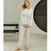 autumn long-sleeved cardigan  pajamas suit  NSJO8744