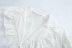poplin stitching white blouse NSAM8890