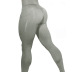 solid color high stretch high waist fitness yoga pants NSLX8992
