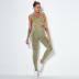 quick-drying seamless knitted yoga vest set  NSLX9019