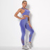 seamless knitted quick-drying shockproof yoga suit  NSLX9022