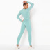 Seamless long-sleeved hip-lifting fitness suit  NSLX9023