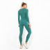seamless knittedtight elastic hip fitness sports suit NSLX9030