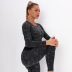 seamless knitted quick-drying long-sleeved running yoga wear  NSLX9039