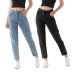 jeans de calle de talla grande para mujer NSSY9112
