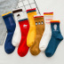 fashion trendy colorful cotton socks  NSFN9332
