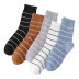 Men s sweat-absorbent breathable solid color cotton socks  NSFN9339