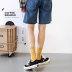 Autumn and winter men s sweat-absorbent tube trend color cotton socks  NSFN9347