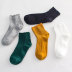 lace thin solid color socks  NSFN9359