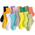 mid-tube ladies cotton socks NSFN9373