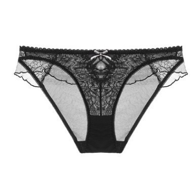 All-lace Sexy Jacquard Hollow Low-rise Briefs NSCL9242