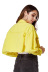 yellow loose short casual all-match denim jacket NSSY9453