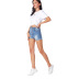 women plus size denim shorts  NSSY9462