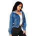 loose denim jacket with hat NSSY9493