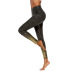 printing fitness sports breathable slim tight yoga pants NSLX9679