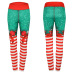 stitching Christmas printing sports pants  NSLX9717